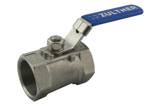 V4A Ball valve, female thread 1-piece 1/4" reduced bore PN 40 A-590 TLD