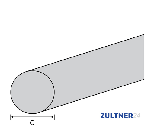 Alu-Rund EN-AW 5083 (AlMg4,5Mn) 20 mm H112 gepresst EZL 3 m