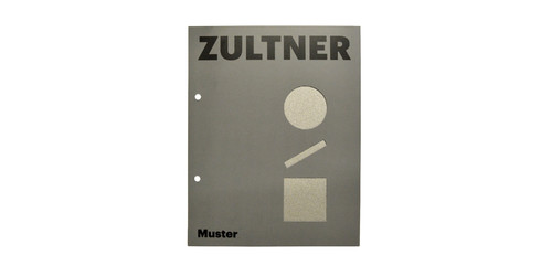 ZULTNER-Muster 4008 Alu Farbblech AW-3003 (AlMn1Cu) Reynotrim Graualuminium RAL9007 (1,5 mm)