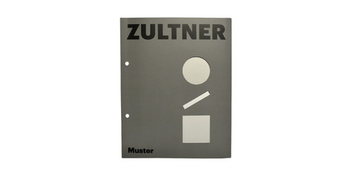 ZULTNER-Muster 4010 Alu Verbundplatte Silver Metallic (Kern PE) Klasse B2 RAL9006