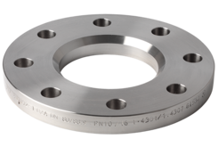 V2A Loser Flansch NW20 Rohr 26,9; PN10; b=10mm; LK75; Loch 4 M 12; EN1092-1/02