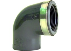 +GF+ PVC Elbow 90° d= 20-1/2" F 721.100.206