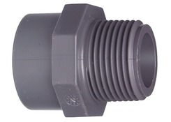 +GF+ PVC Adapter socket-nipple d= 1"-32 mm M 721.910.708