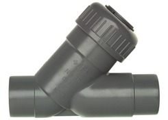 +GF+ PVC Angle seat-non-return valve Type 303 d= 20 mm 161.303.006 EPDM